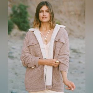 NWT Z Supply Jordan Jacket Heather Latte Small